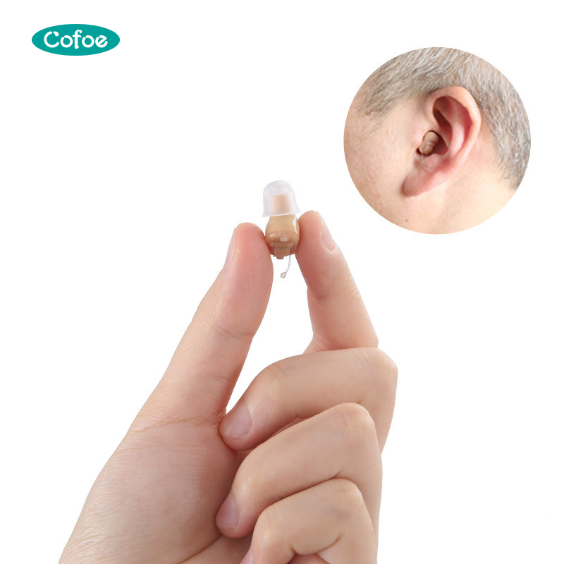 Mini audífonos para el hogar de sordera CIC