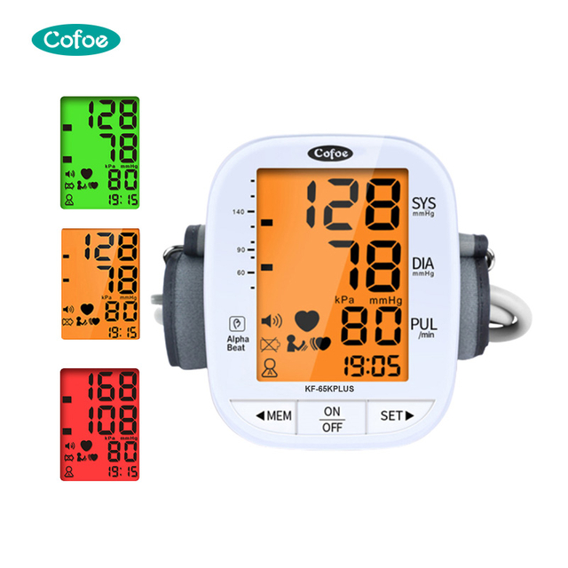 COFOE KF-65K-Plus Máquina de presión arterial Monitor automático de presión arterial
