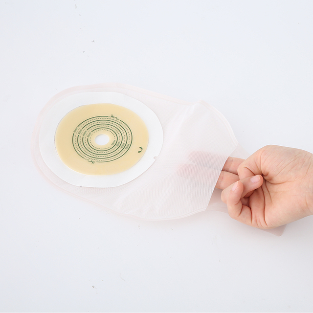 Bolsa de ostomía drenable de dos piezas para adultos