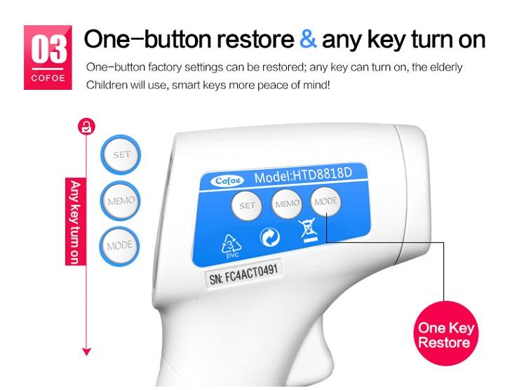 Cofoe Medical Technology Co., Ltd termómetro infrarrojo para hospital y hogar (1)