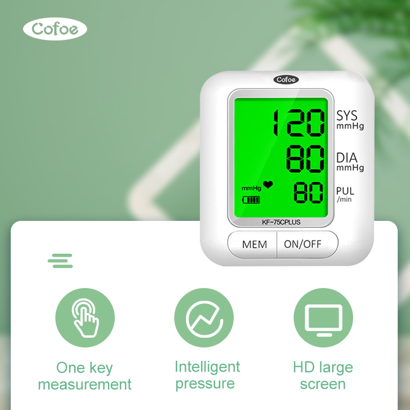 Monitor de presión arterial de los hospitales KF-75C-plus con Bluetooth