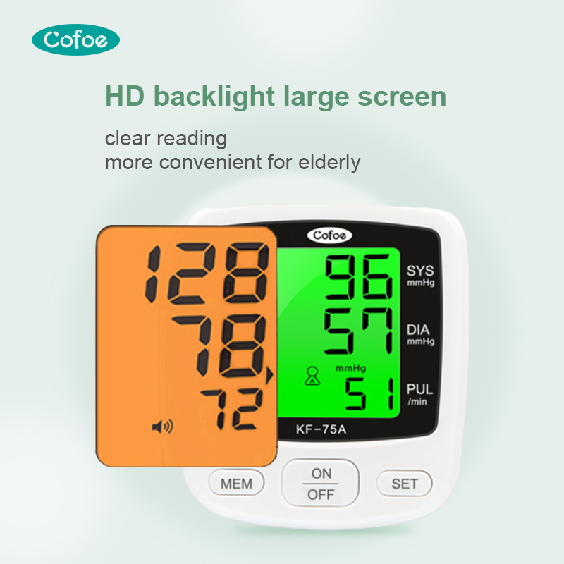 Monitor de presión arterial recargable para hospitales KF-75A