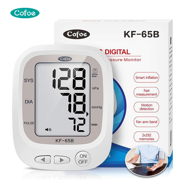 Monitor automático de presión arterial digital automática KF-65B (tipo de brazo)