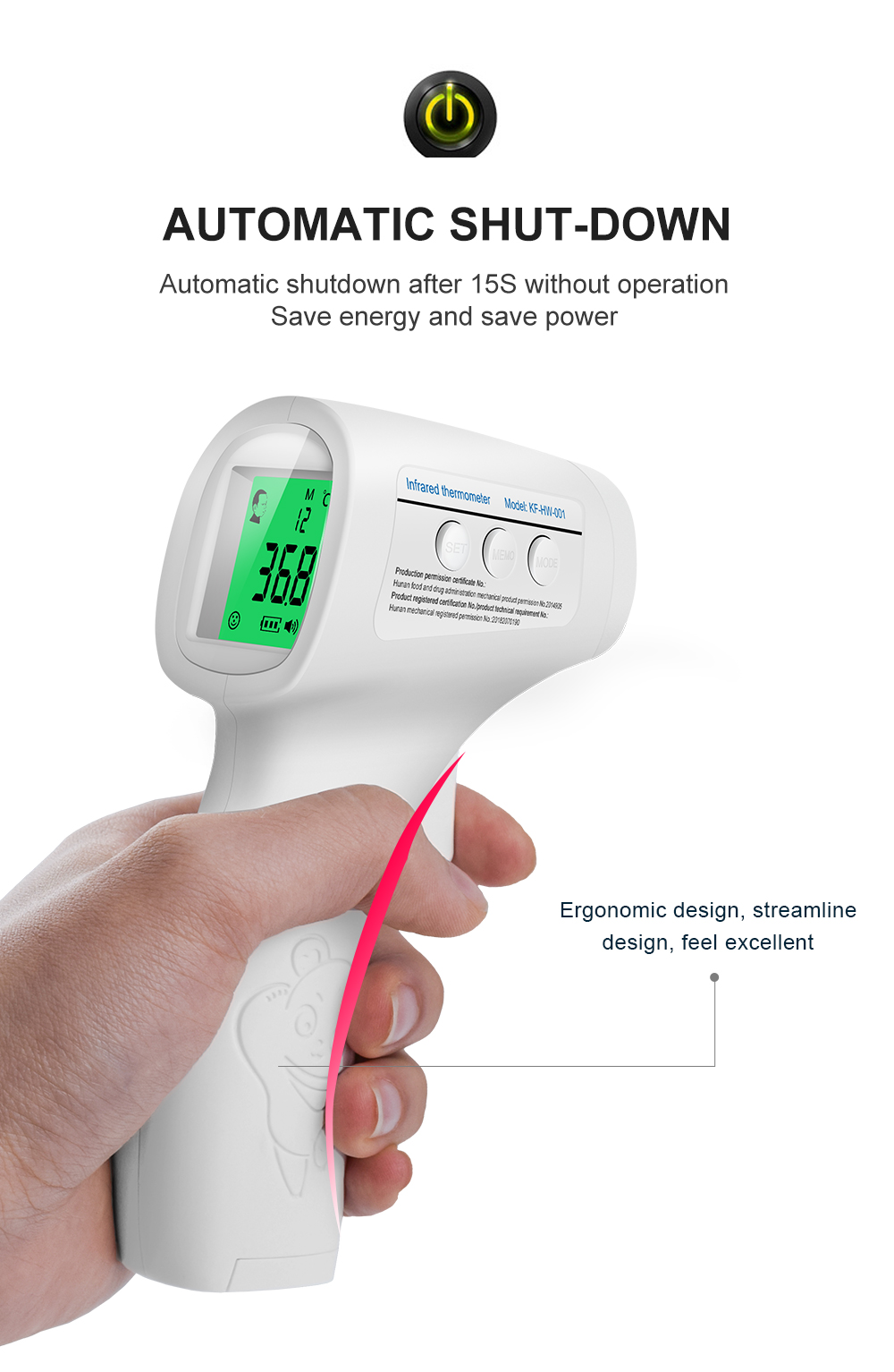 Cofoe Medical Technology Co., Ltd termómetro infrarrojo (2)