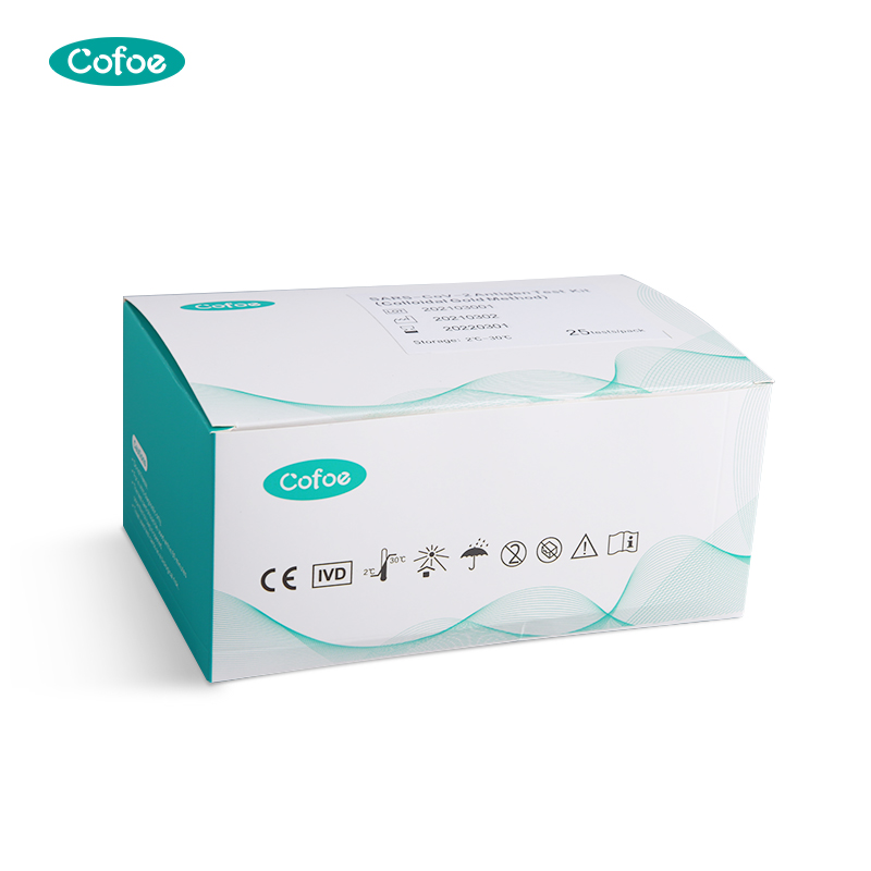 Método de oro coloidal Medical CE aprobado Kit de prueba de antígeno de coronavirus de Coronavirus