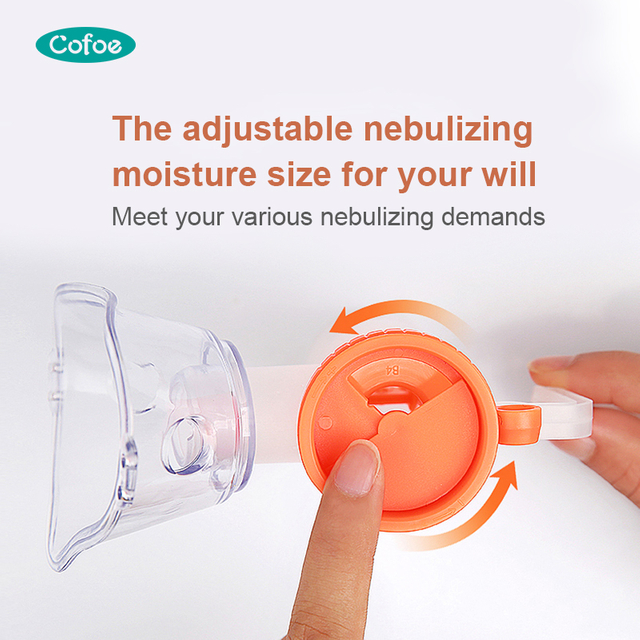 Nebulizador de compresor pediátrico KF-WHHQ-009 con compartimento