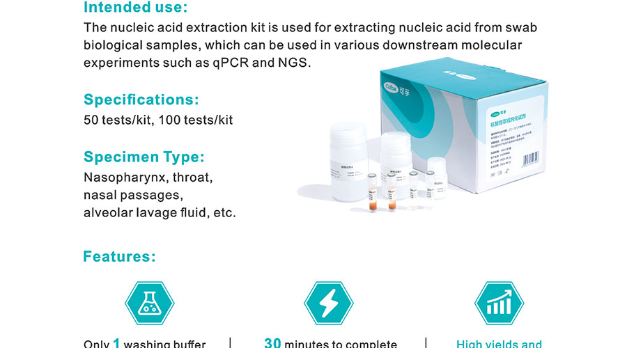 Kit de extracción de ácido nucleico (pre-relleno) (3)