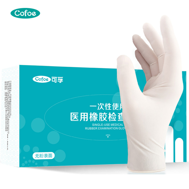 Examen KF-108L Glove de látex