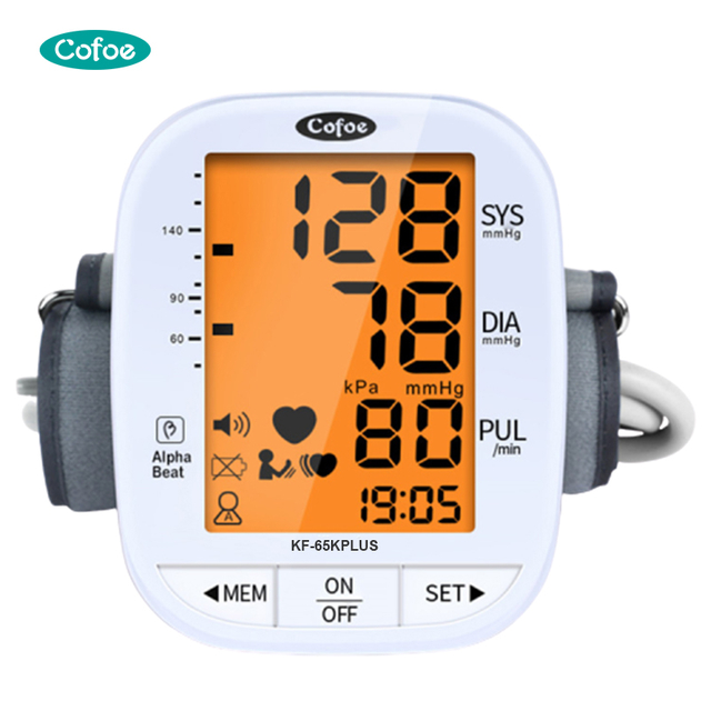 COFOE KF-65K-Plus Máquina de presión arterial Monitor automático de presión arterial