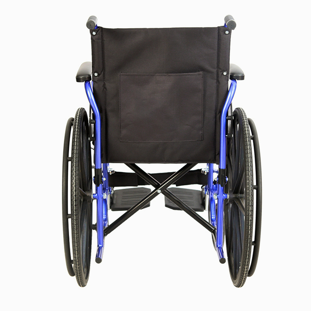 KF-SYIV-002 Reposabrazos inclinado plegable Silla de ruedas manual para adultos de peso ligero