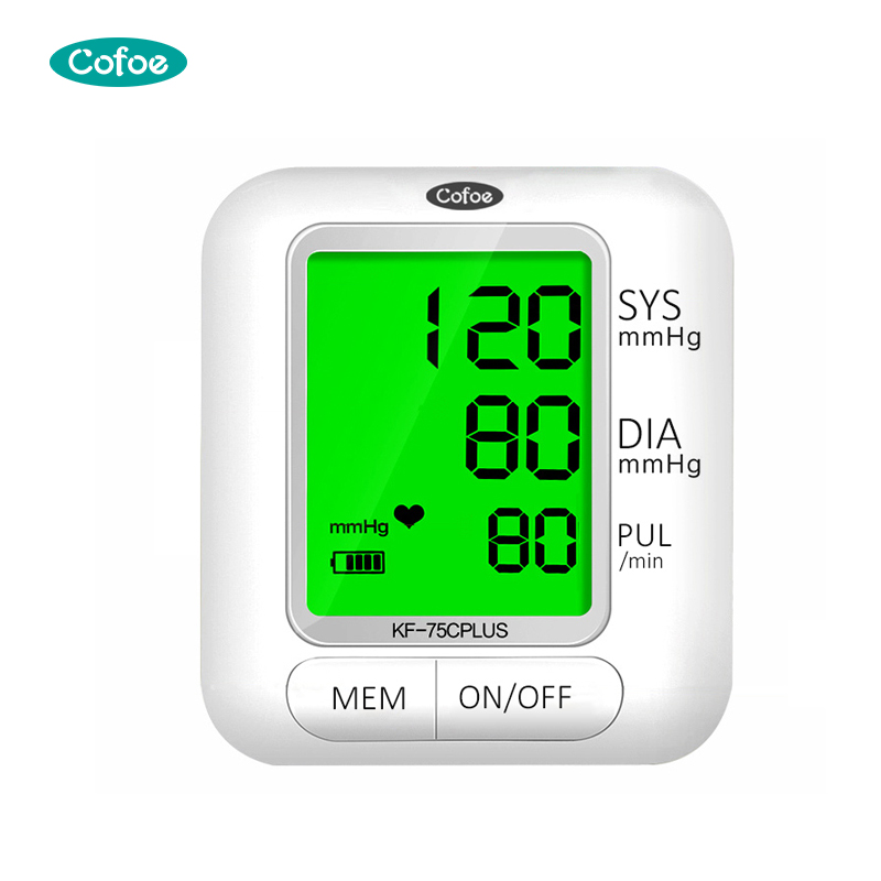Monitor de presión arterial de los hospitales aprobados por la FDA KF-75C-PLUS