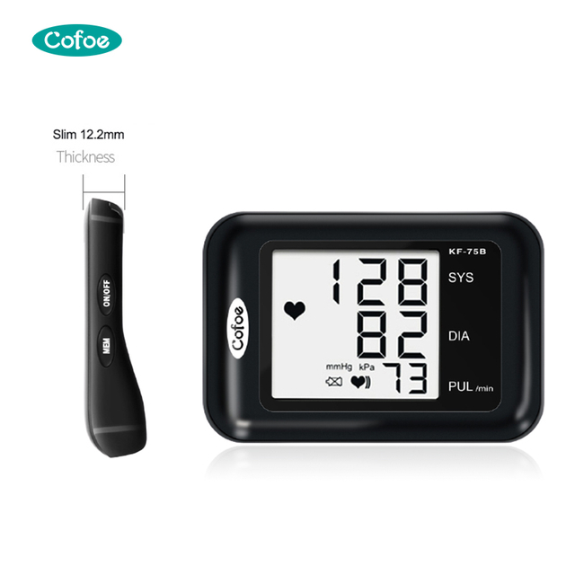 Monitor de presión arterial médico aprobado por la FDA KF-75B