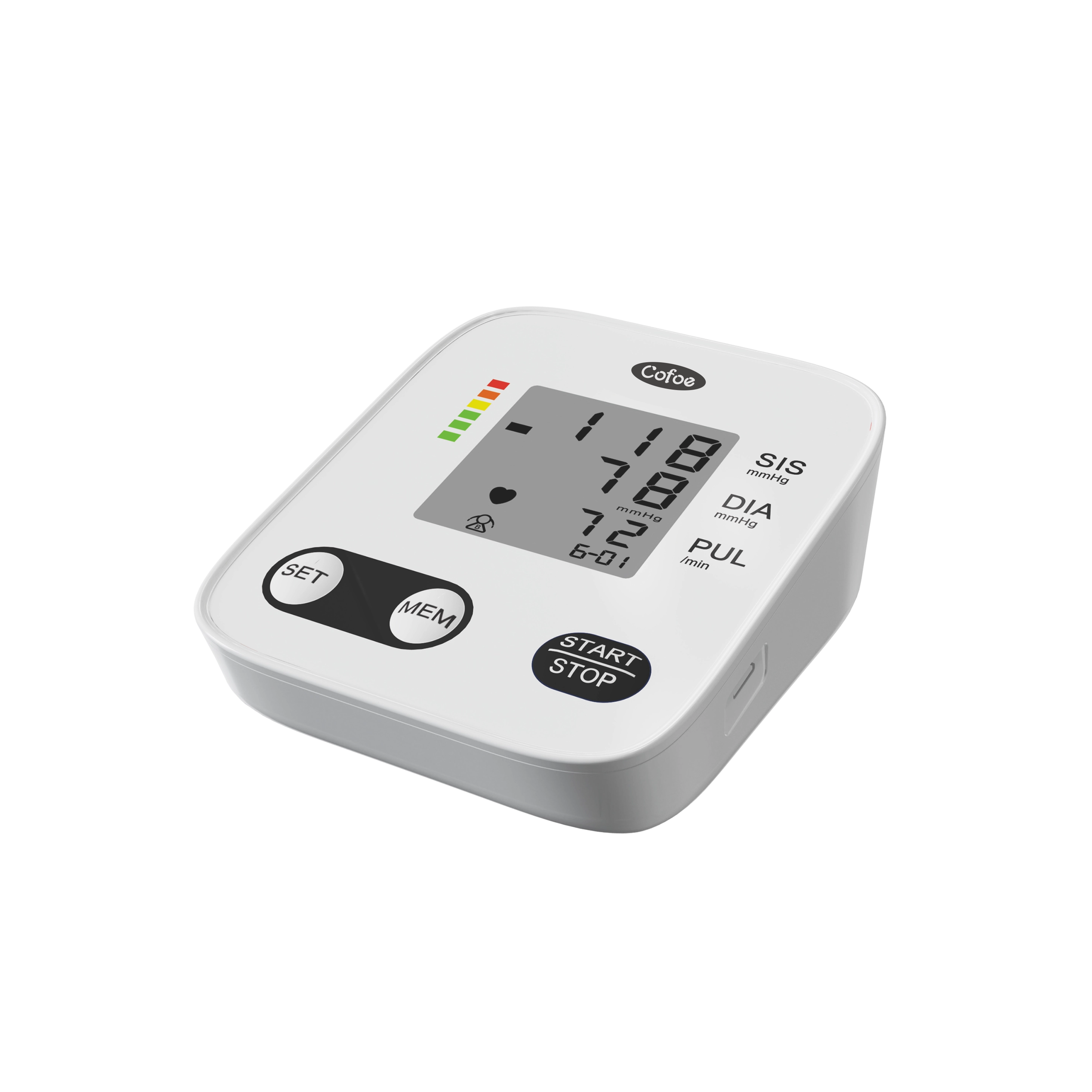 Monitor automático de presión arterial del brazo KF-65R