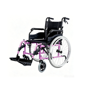 KF-SYIV-100 Silla de ruedas manual plegable Reposabrazos de escritorio Peso ligero para adultos