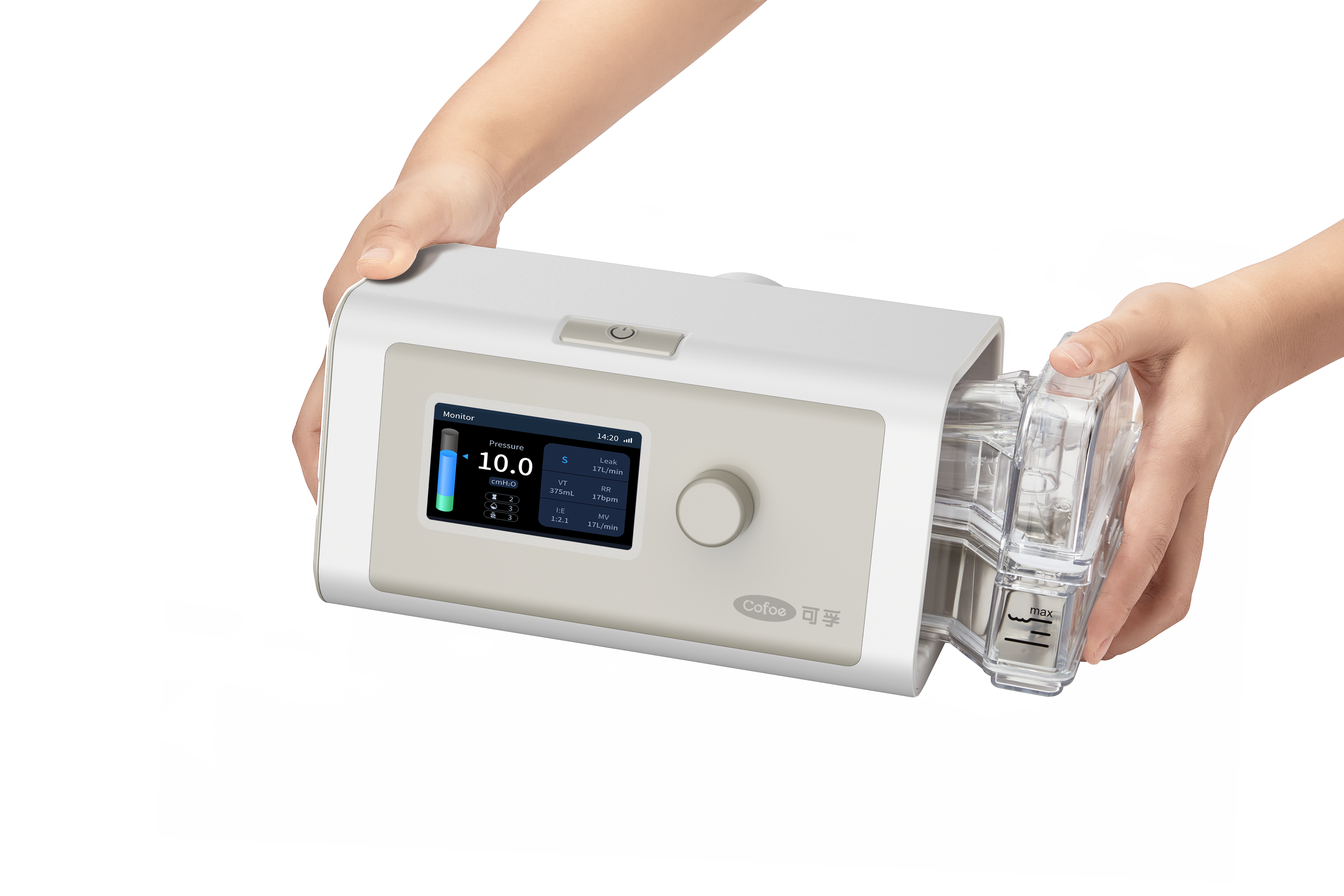 Cofoe BR230 para su máquina automática de terapia respiratoria médica no invasiva Cpap Bpap