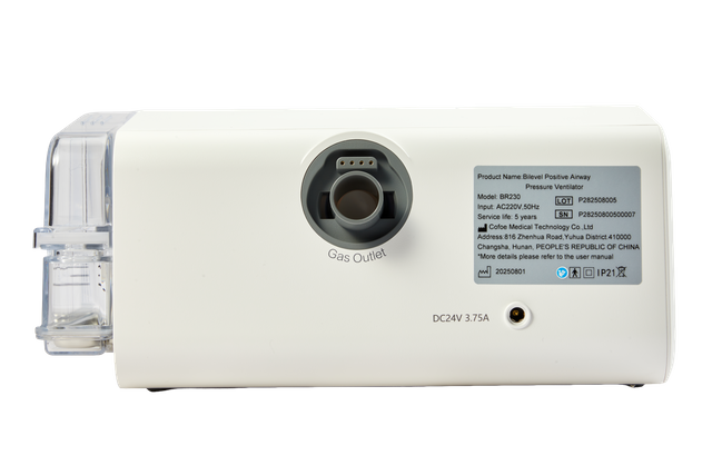 Cofoe BR230 para su máquina automática de terapia respiratoria médica no invasiva Cpap Bpap