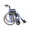 KF-SYIV-005 Silla de ruedas manual para adultos, ligera, con reposabrazos inclinado y plegable 