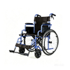 KF-SYIV-005 Silla de ruedas manual para adultos, ligera, con reposabrazos inclinado y plegable 