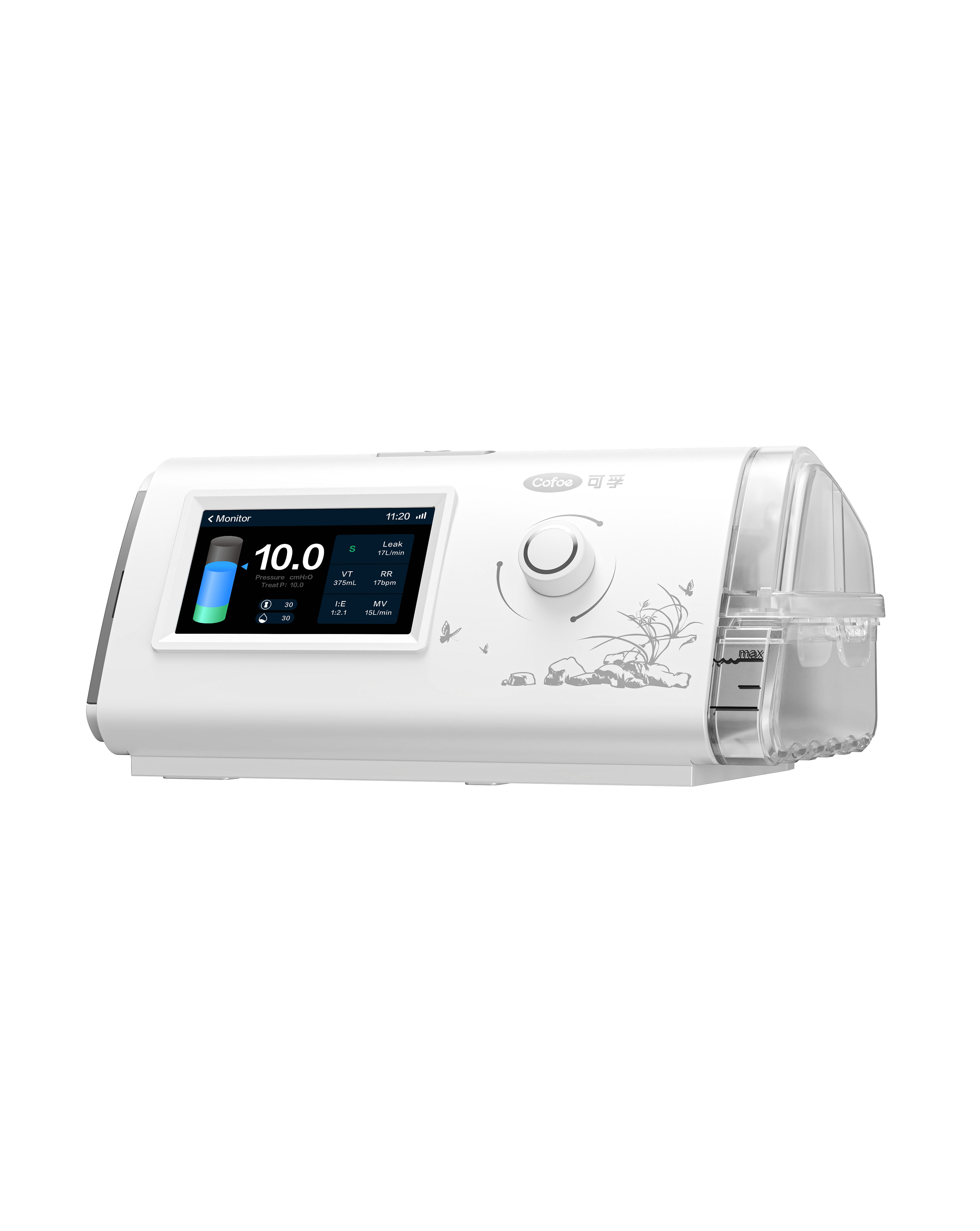 Dispositivo de máquina Cofoe BR125 BPAP para la apnea del sueño
