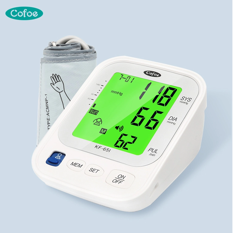 Monitor automático de presión arterial del brazo KF-65IPLUS